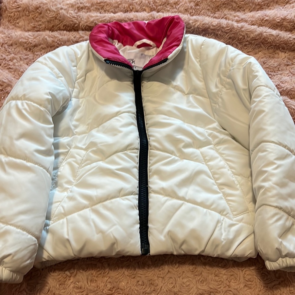 Toddler white coat